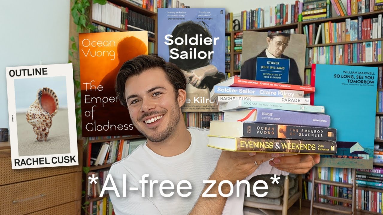 the best books i read recently (that AI could never summarise) cover art