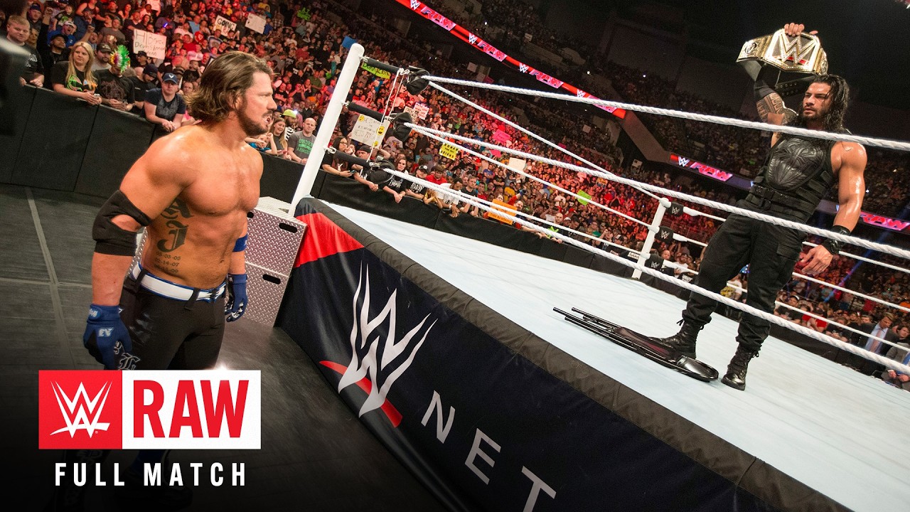 FULL MATCH: Roman Reigns & The Usos vs. AJ Styles & The O.C. | Elimination Match: Raw, May 9, 2016