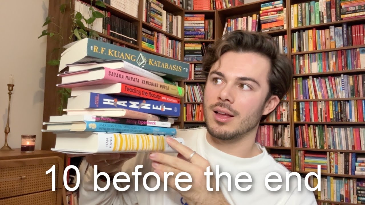ten books i want to finish before this year finishes me cover art