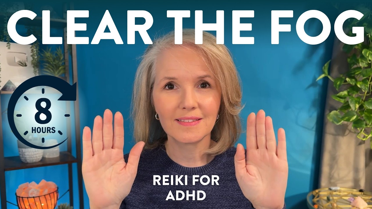 8 Hours! Reiki for ADHD and Mental Health + No Ads or AI | Focus, Clarity, Balance cover art