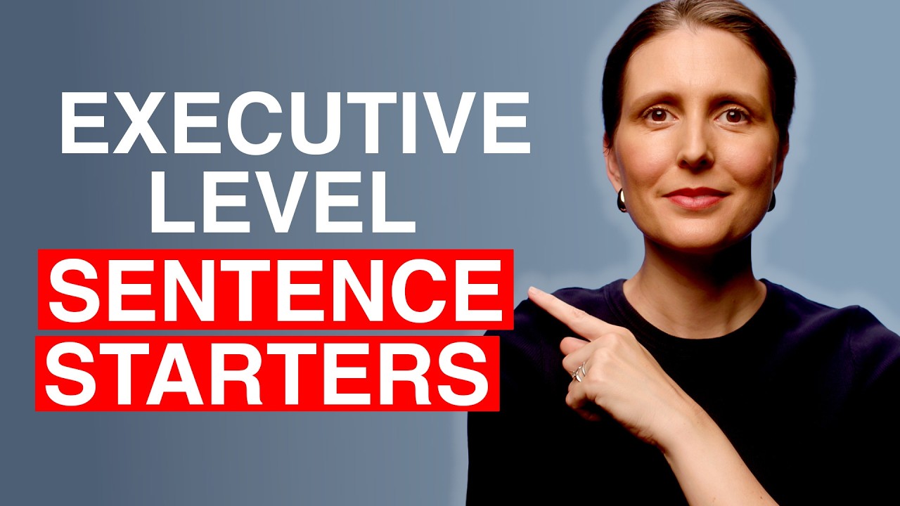 Communicate Quickly to C-Suite Leaders with 3 x 3-Word Sentence Starters