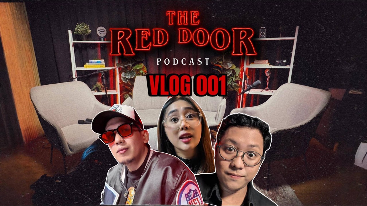 BACK TO THE POD NETWORK ENTERTAINMENT STUDIO! | The Red Door Podcast Vlog 001 #podcast  #vlog cover art