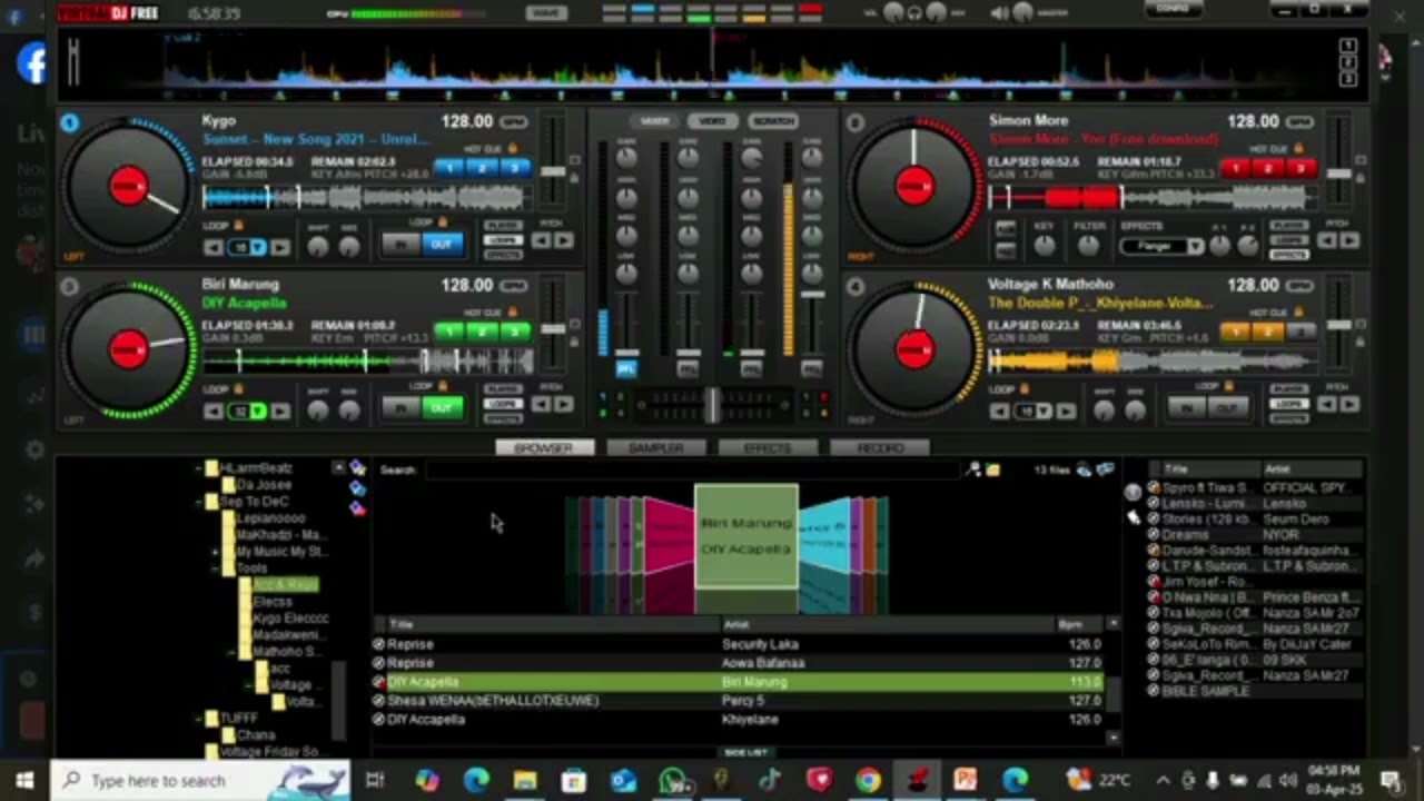 046_Dj Rex_sA - 1s & 2s (Mix01) cover art