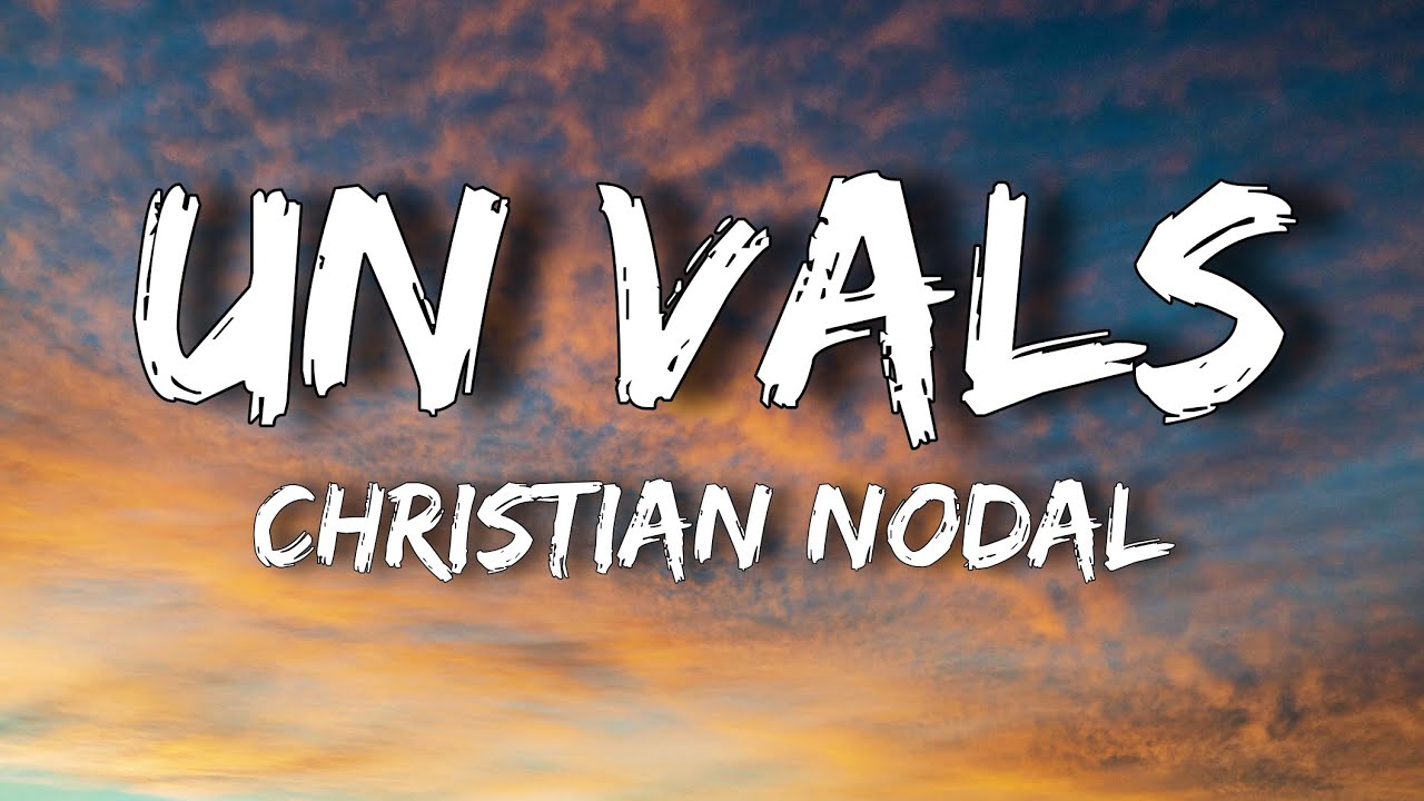 Christian Nodal - Un Vals (Letra) cover art