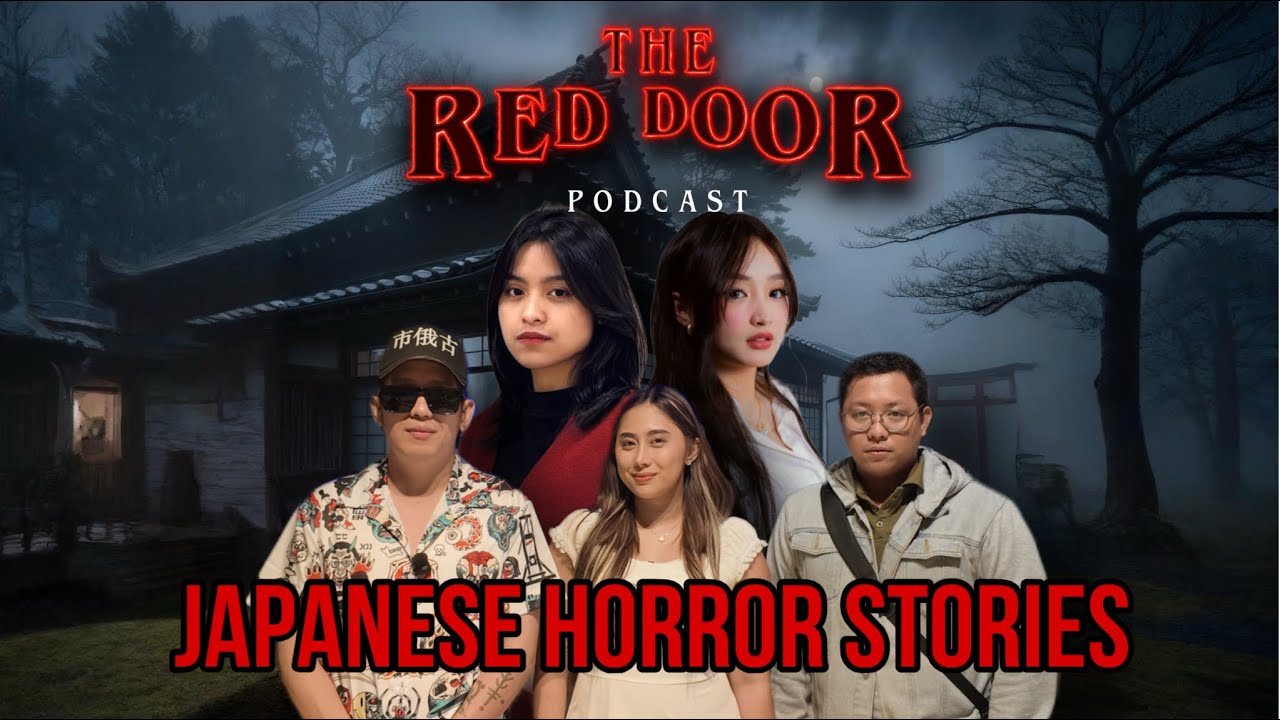 JAPANESE HORROR STORIES W/ RICA SUZUKI & LUNA HOLGADO | The Red Door Podcast PH #podcast #horror cover art