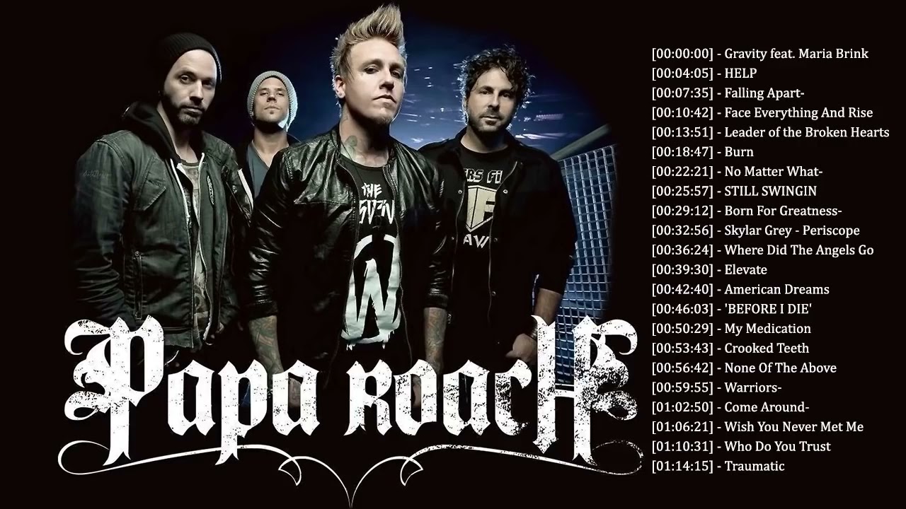 Best Rock Songs Of Papa Roach Full Album - Papa Roach Greatest Hits Collection by lex2you Music cover art