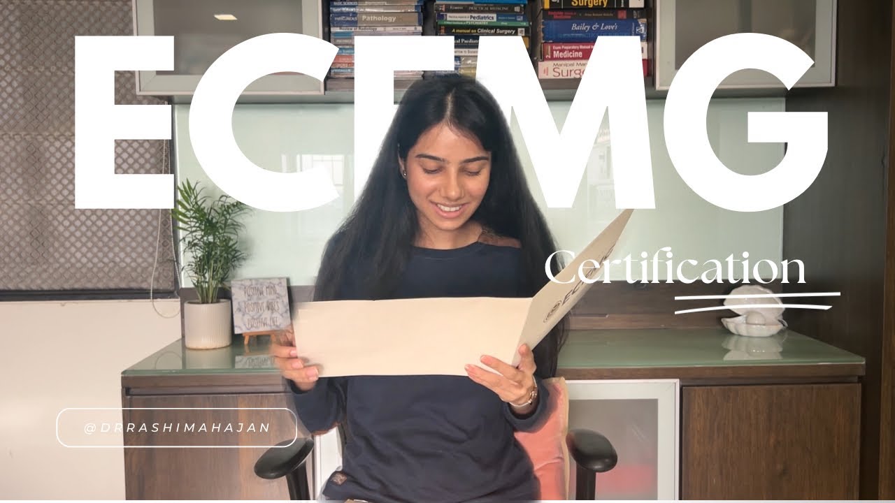 ECFMG Certification - Step by Step guide | Pathway, Good Standing certificate, Credentials and more cover art