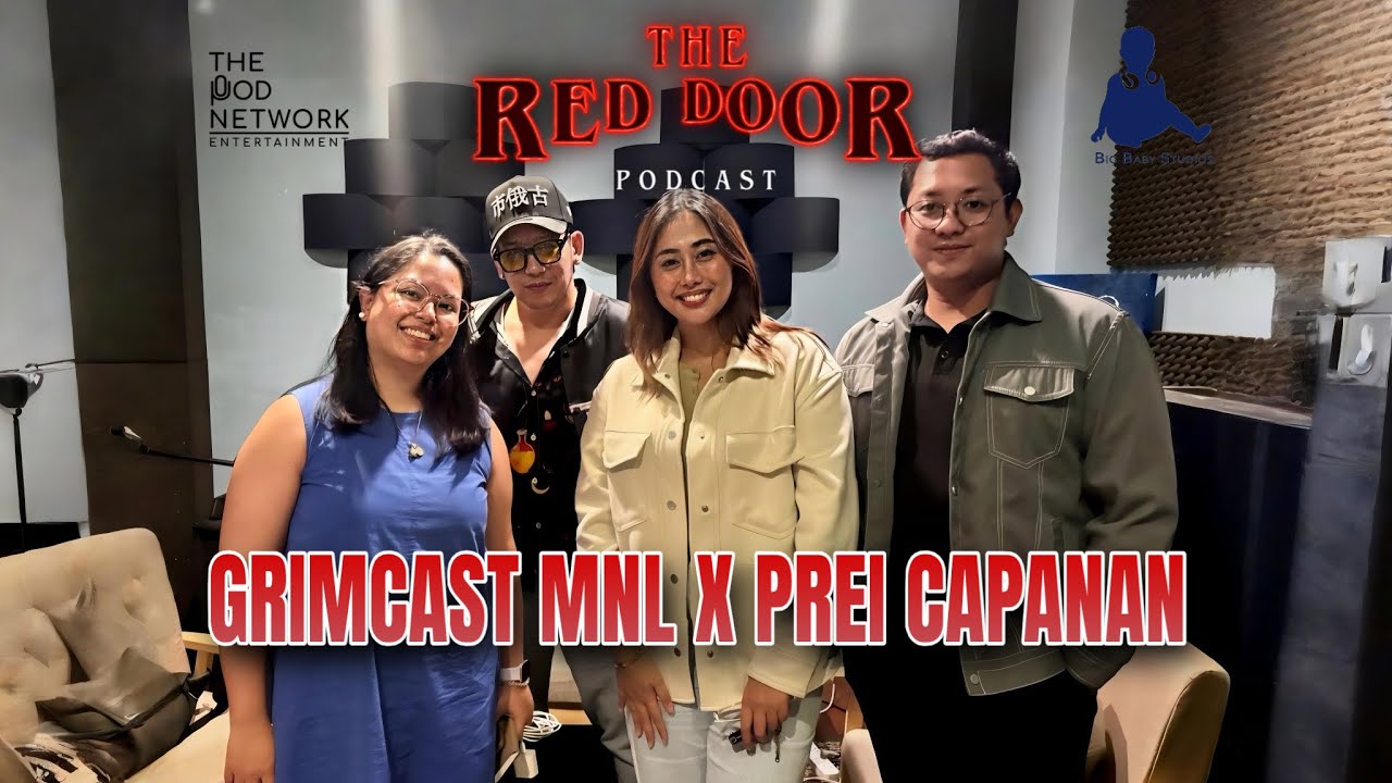 GRIMCAST MANILA x THE RED DOOR PODCAST ft. PREI CAPANAN #pinoy #horror #podcast cover art