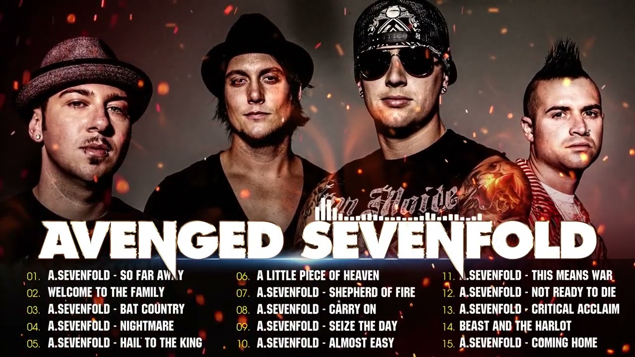 Avenged Sevenfold Greatest Hits Full Album Ever🔥Avenged Sevenfold Best Hits 2022 🔥 by lex2you Music cover art