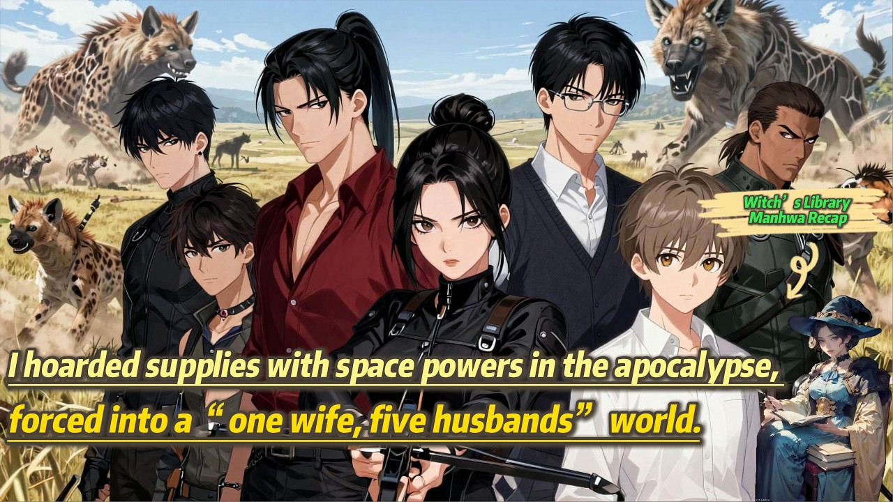 I hoarded supplies with space powers in the apocalypse, forced into a“one wife, five husbands”world. cover art