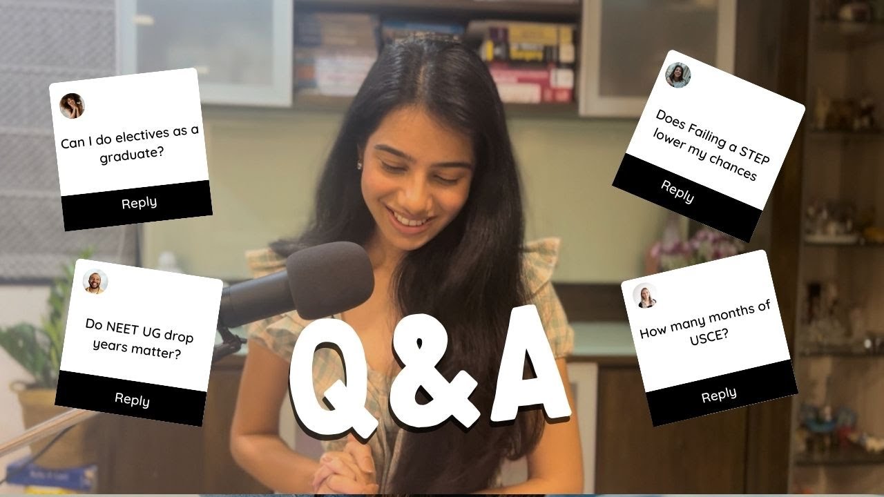 Answering your Questions | Electives, Scores, Cost and more ! cover art
