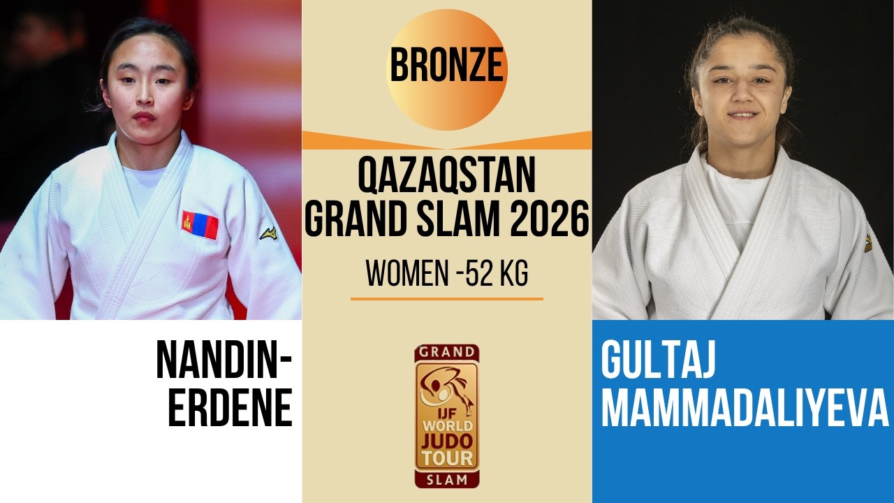 Nandin-Erdene MYAGMARSUREN VS Gultaj MAMMADALIYEVA | Qazaqstan Grand Slam 2026 | BRONZE -52 kg