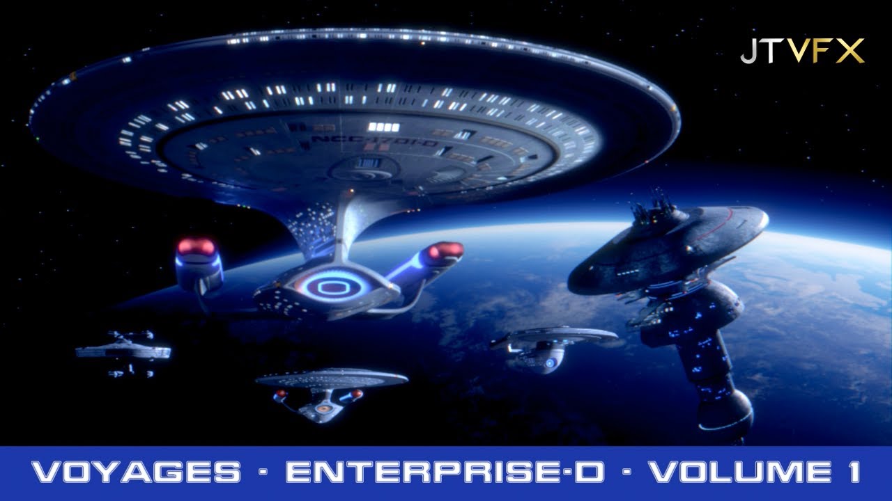 Voyages of the Enterprise-D: Volume 1 (JTVFX) cover art