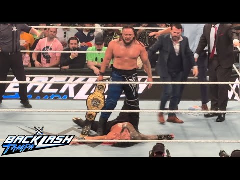 May 9 2026 WWE Backlash Full Show + Off Air