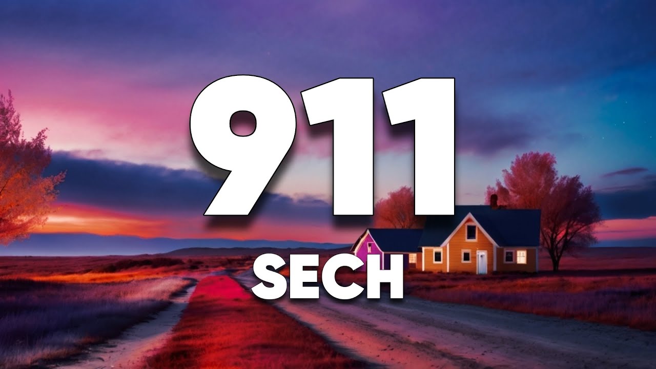 Sech - 911 (Letra) cover art