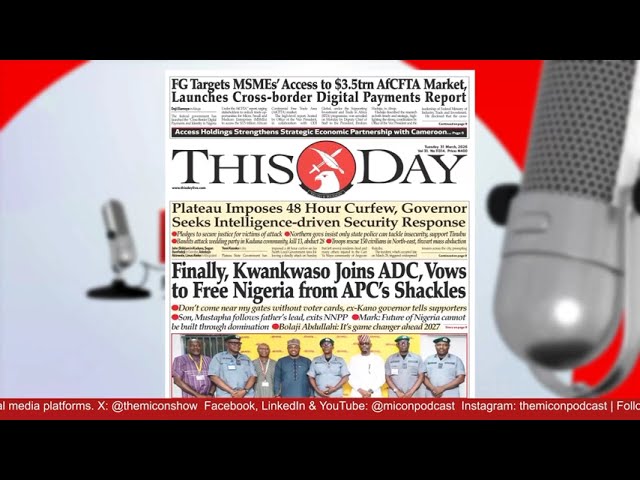 Week 1 headlines - April 2026 cover art