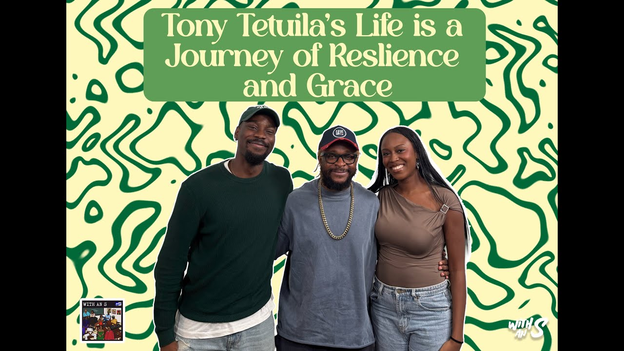 With An S: Tony Tetuila’s Life is a Journey of Resilience and Grace. cover art