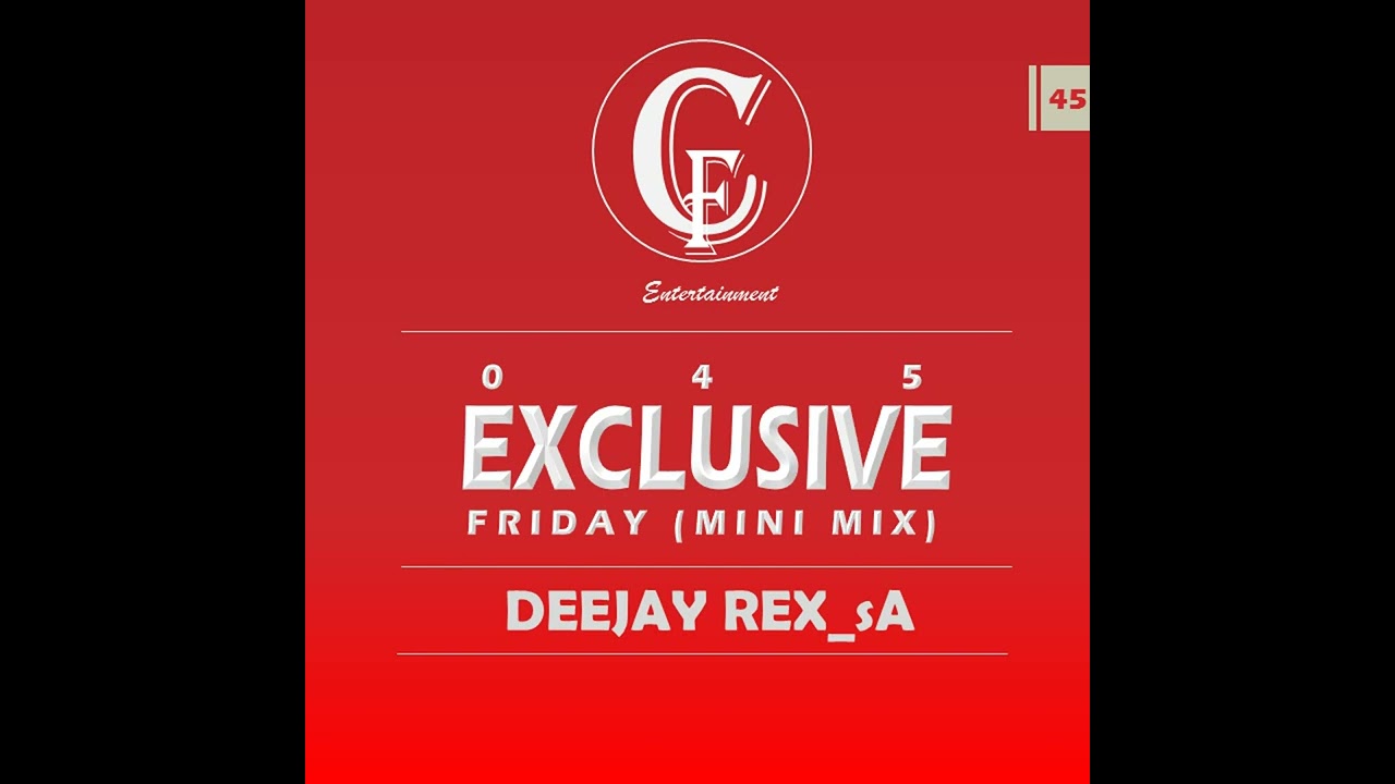 045_Dj Rex_sA - Exclusive Friday (Mini Mix) cover art