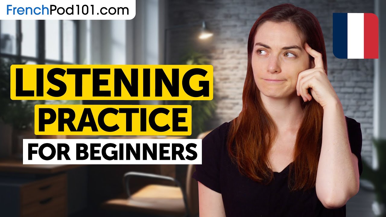French Listening Comprehension for Beginners cover art