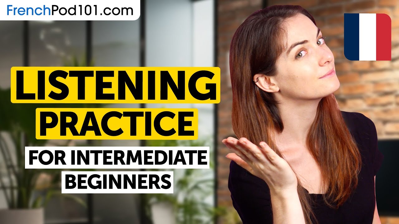 French Listening Comprehension for Intermediate Learners cover art