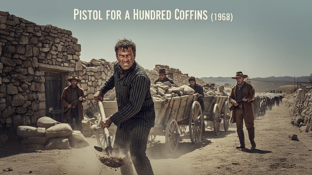 One Gun, One Man, a Hundred Deaths | Pistol for a Hundred Coffins (1968) cover art