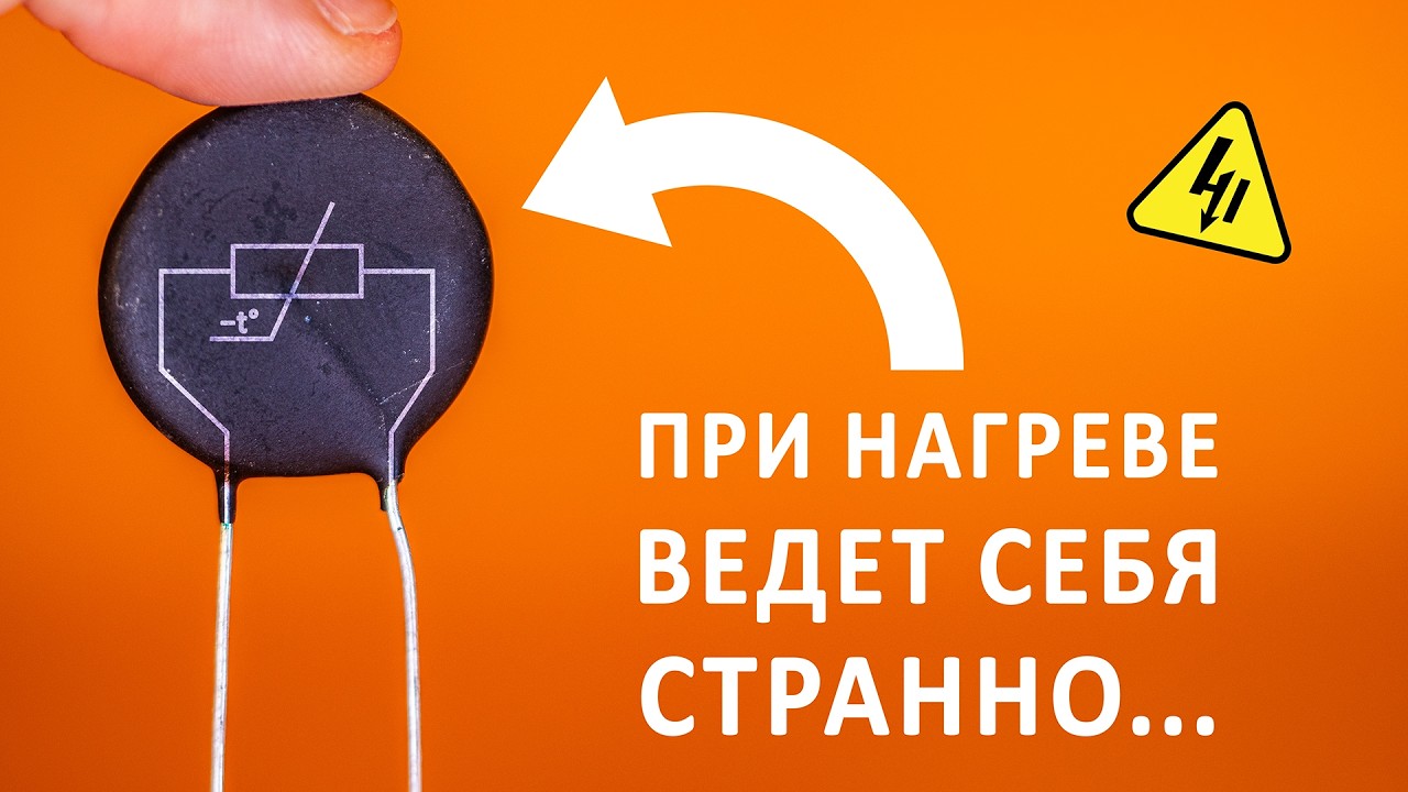 ТЕРМИСТОР: термодатчик, плавный пускатель, термокомпенсатор, предохранитель. Деталь все в одном! cover art