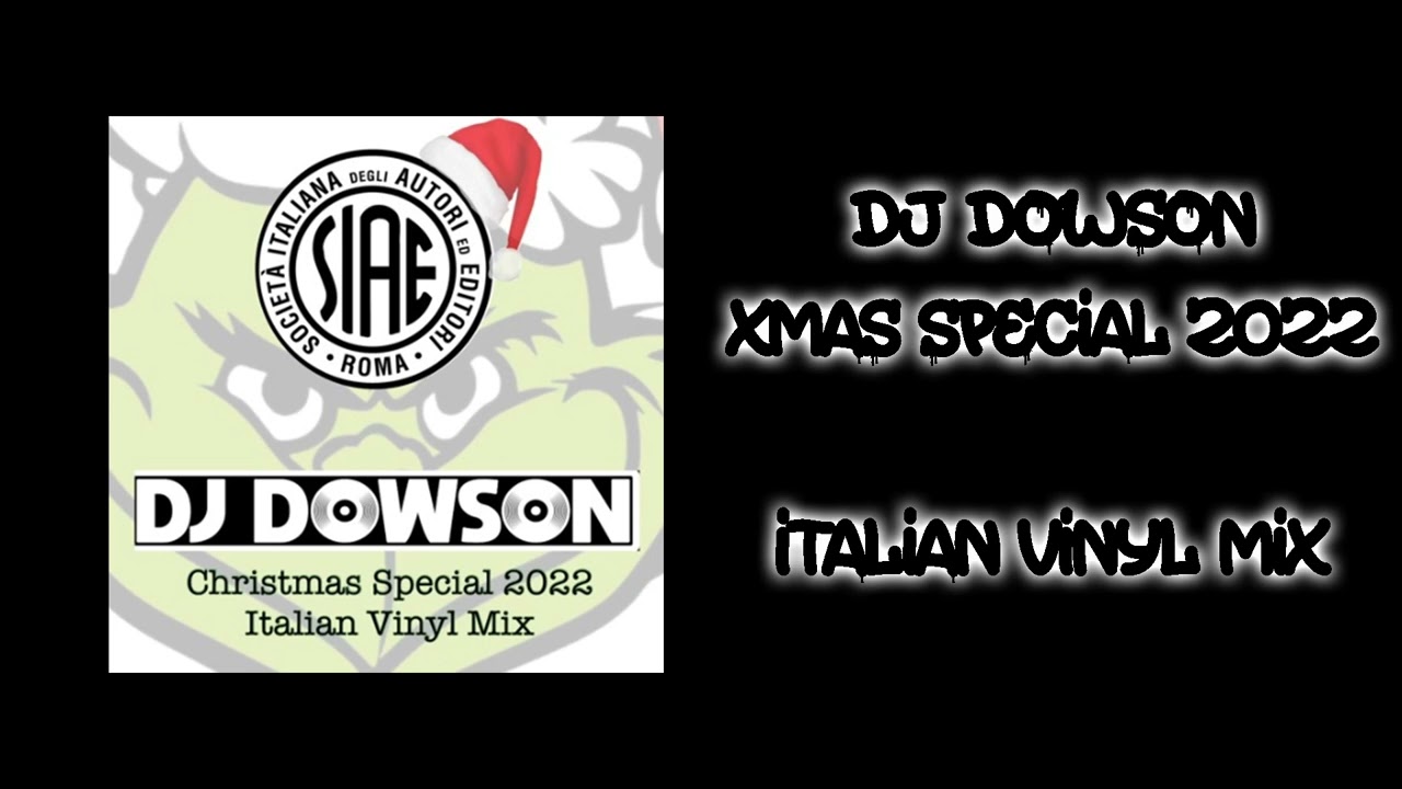 Dj Dowson - Xmas Special 2022 - Italian Vinyl Mix cover art