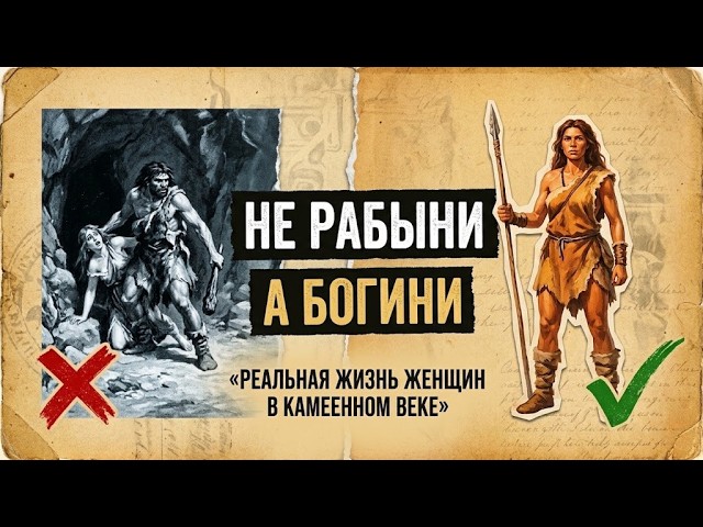 За волосы и в пещеру? Как бы не так! Реальная жизнь женщин от ледникового периода до неолита/СБОРНИК cover art