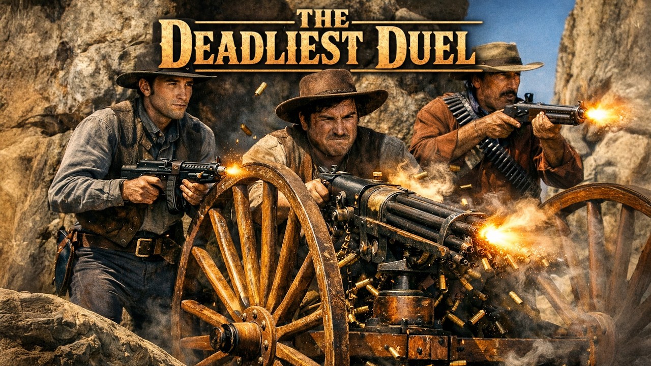 The Deadliest Duel | Full Action Western | Classic Cowboy Adventure cover art