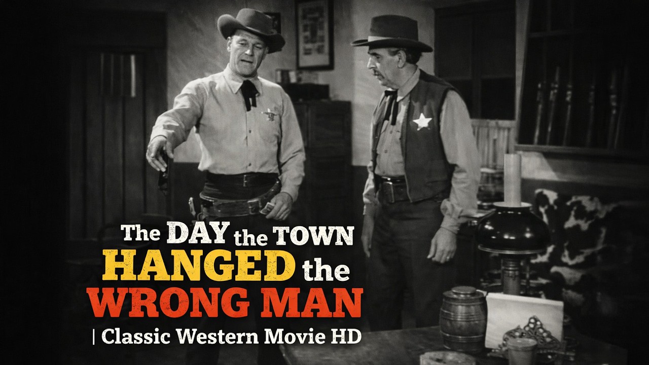 The Day the Town Hanged the Wrong Man | Classic Western Movie HD cover art