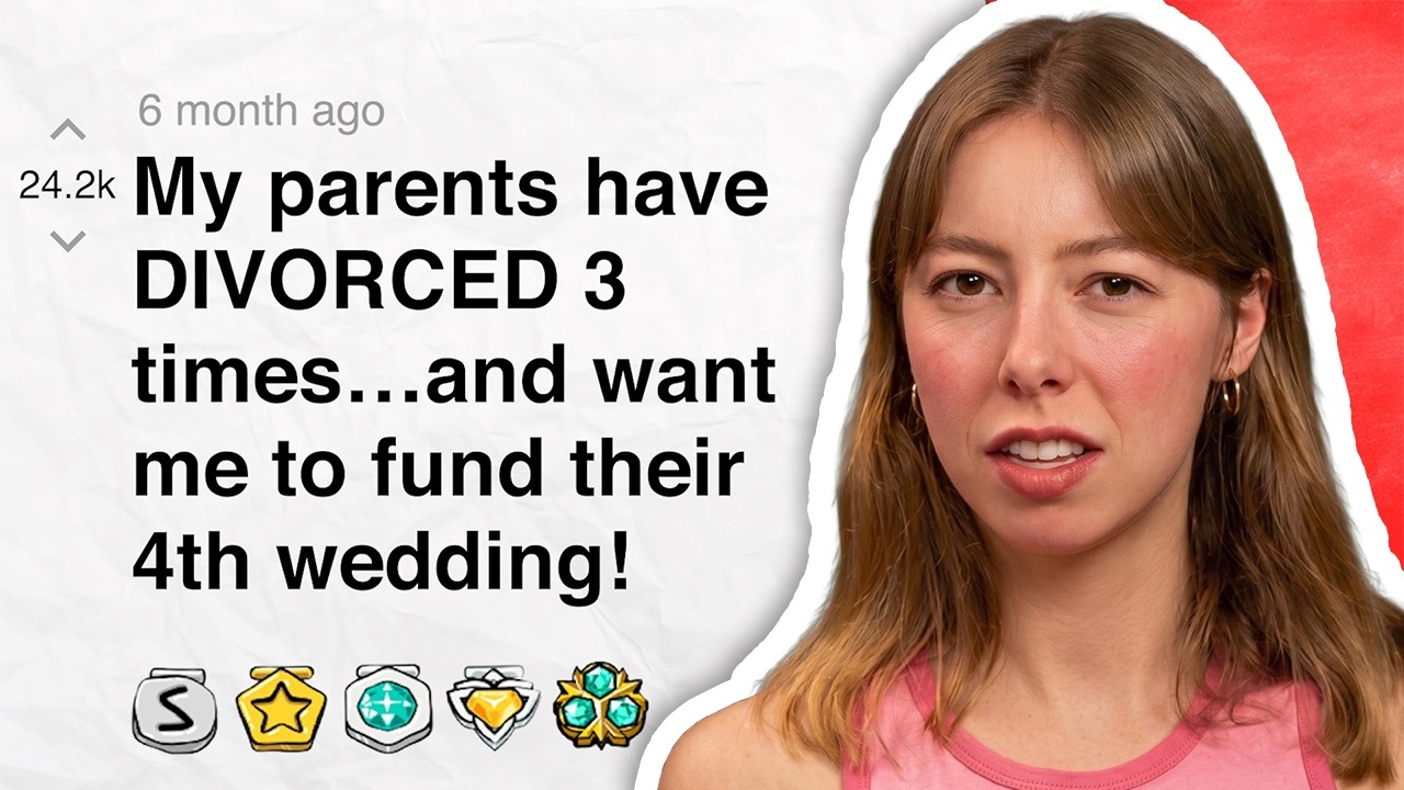 My parents have DIVORCED 3 times…and want me to fund their 4th wedding! | Reddit Stories cover art
