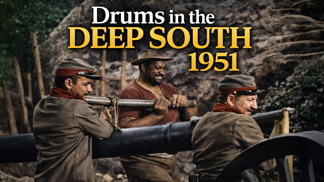 A Nation Divided, Loyalty on Trial - Drums in the Deep South (1951) | Classic Civil War Movie HD cover art