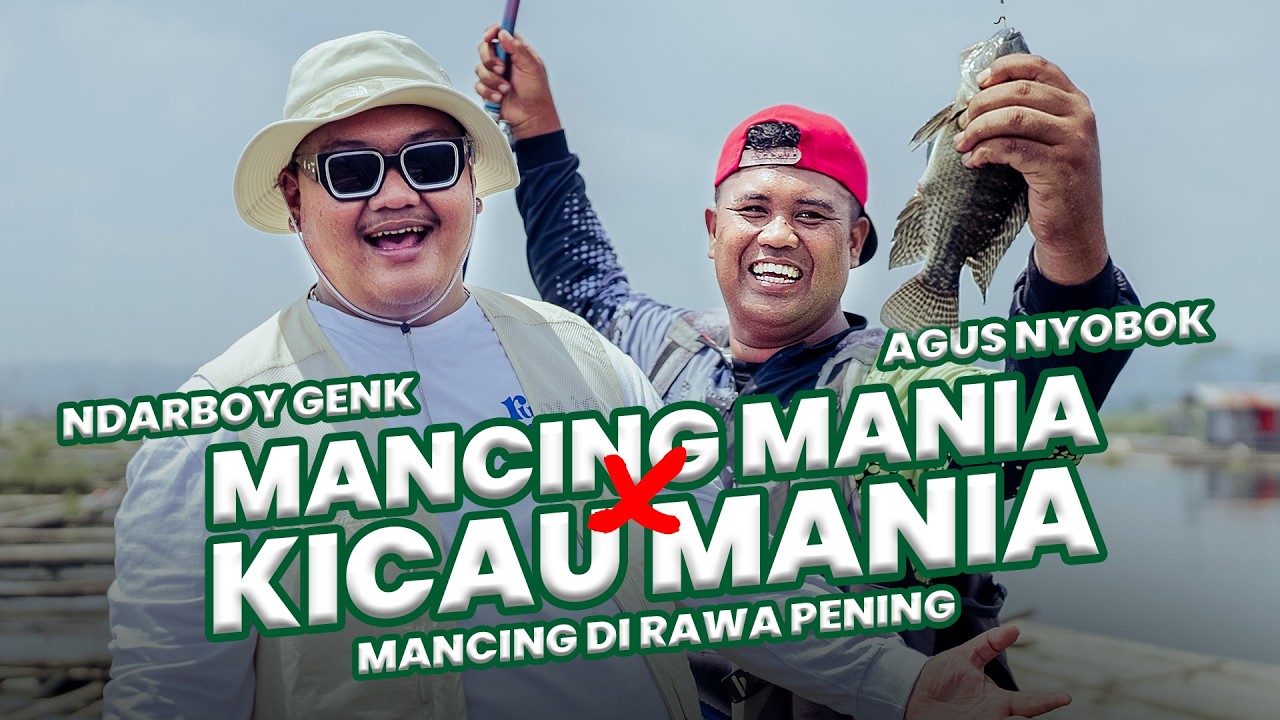 Ndarboy log in dunia Mancing Mania setelah Kicau Mania, Ndobol Di Rawa Pening - Ndobol Eps. 4 cover art