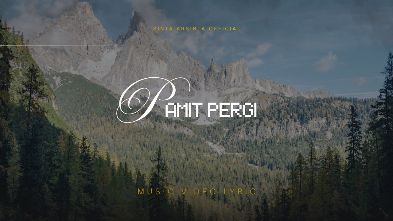 Shinta Arsinta - Pamit Pergi (Music Lyric Video) cover art