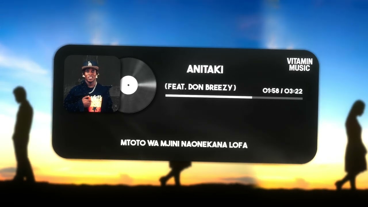 Msomali ft. Don Breezy – Anitaki (Official Lyrics Video) | Vitamin Music EP cover art
