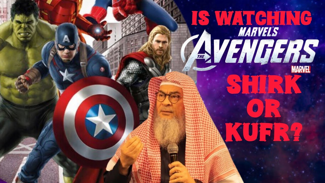 Is watching Avengers movies 🎬 shirk or kufr? #islam #islamic #quran #allah #hijab assim al hakeem cover art