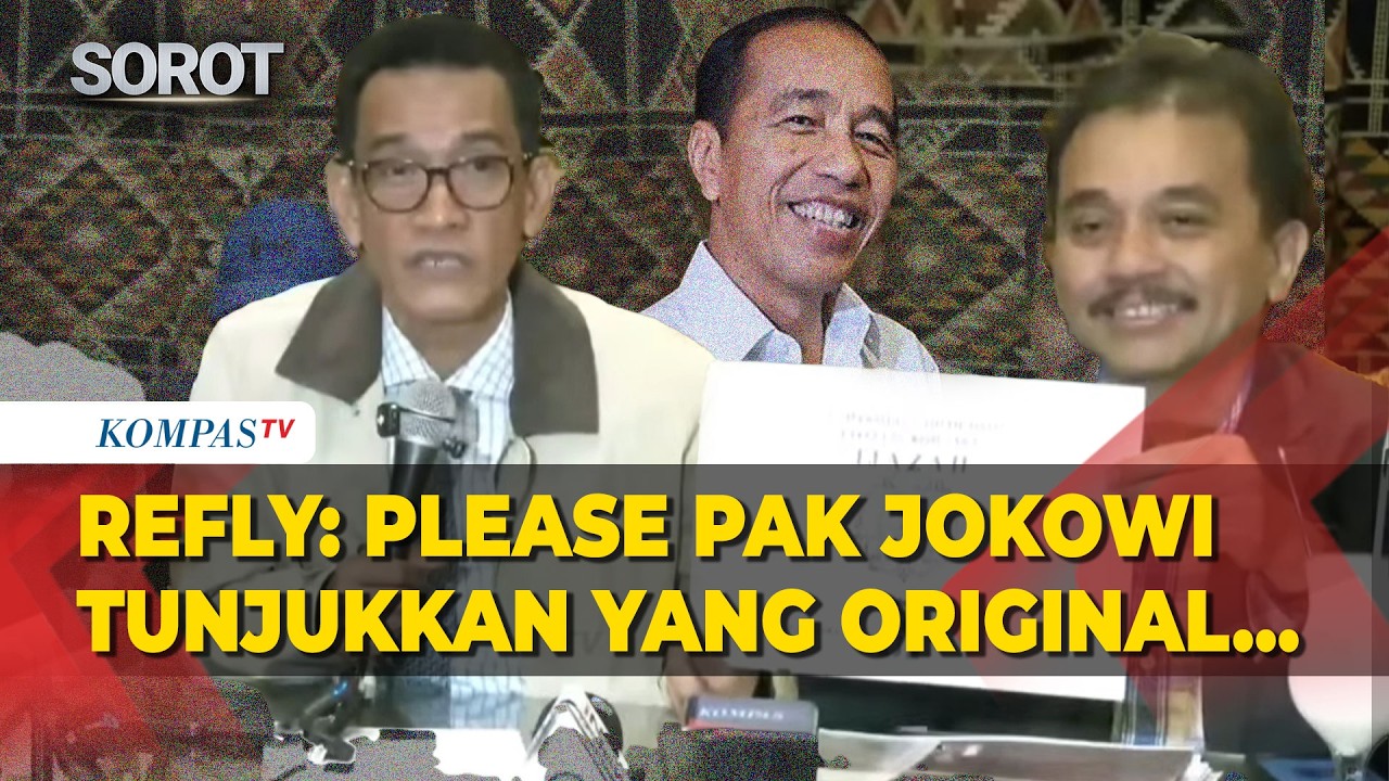 Refly Harun Minta Jokowi Tunjukkan Ijazah Asli: Biar Mas Roy Suryo Membuktikannya cover art