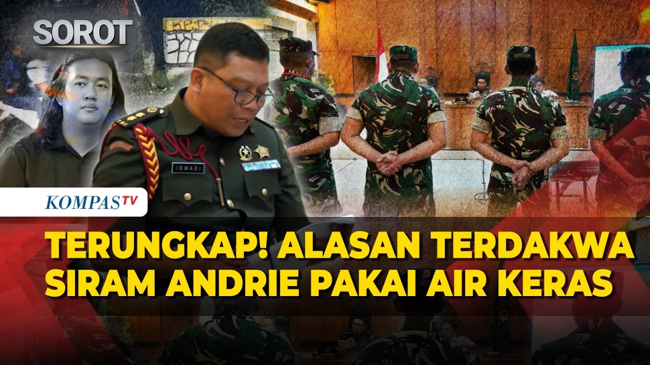 Terungkap! Alasan 4 Prajurit TNI Terdakwa Siram Andrie Yunus Pakai Air Keras: Beri Efek Jera cover art