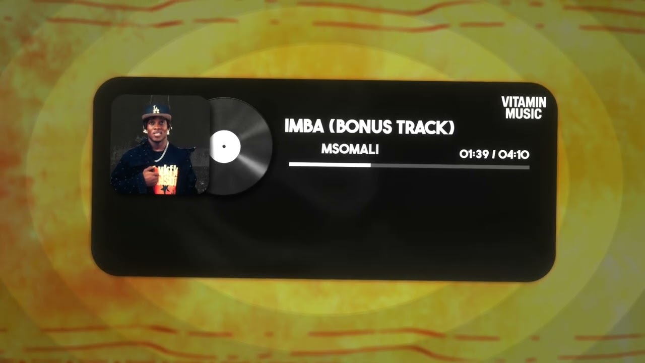 Msomali – Imba (Official Bonus Track Video) | Vitamin Music EP cover art