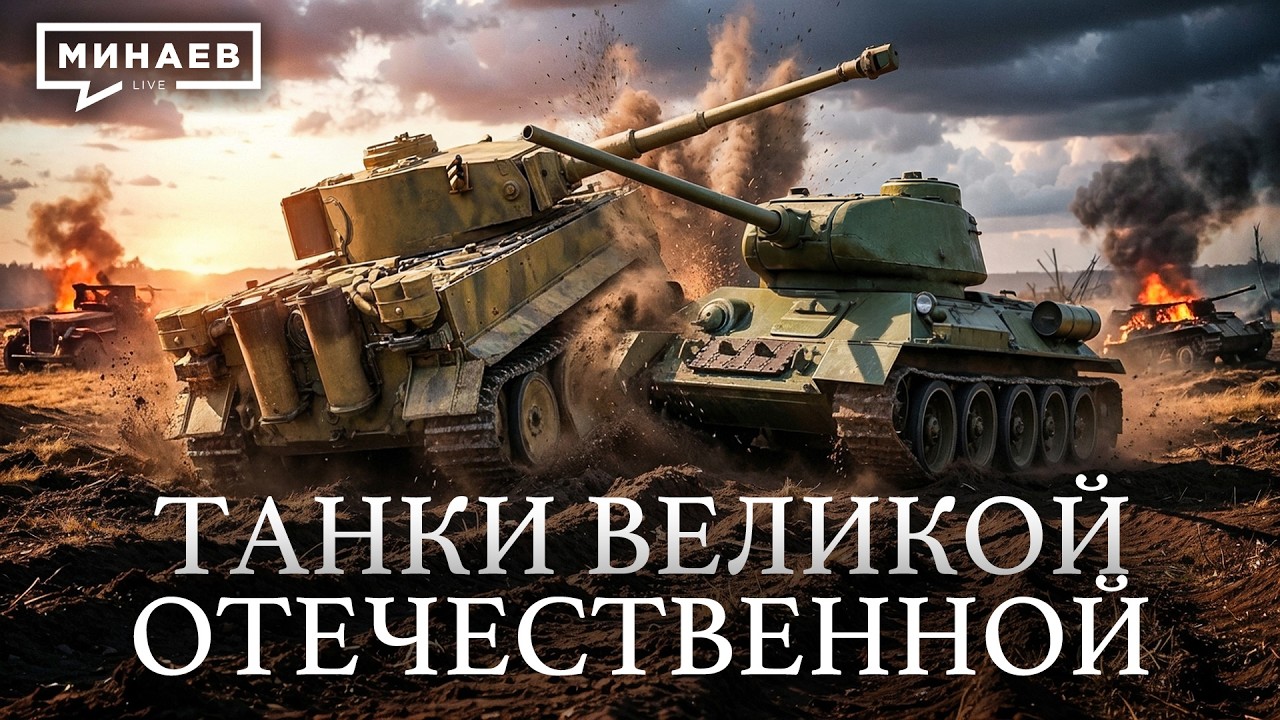 Танки: Как бронетехника изменила ход Великой Отечественной войны / Уроки истории / МИНАЕВ cover art