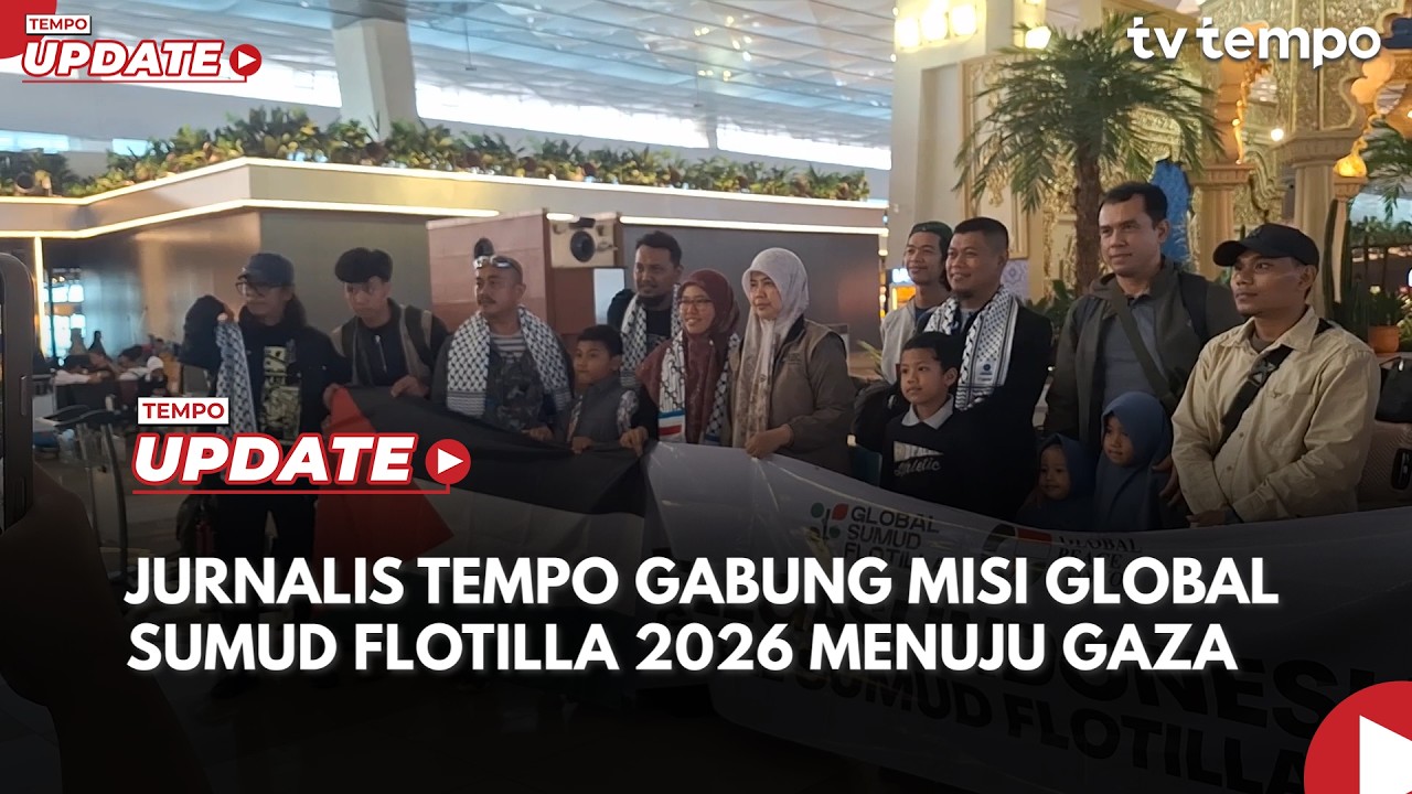 Jurnalis Tempo Bersama Relawan GPCI Berlayar ke Gaza Global Sumud Flotilla 2026 cover art