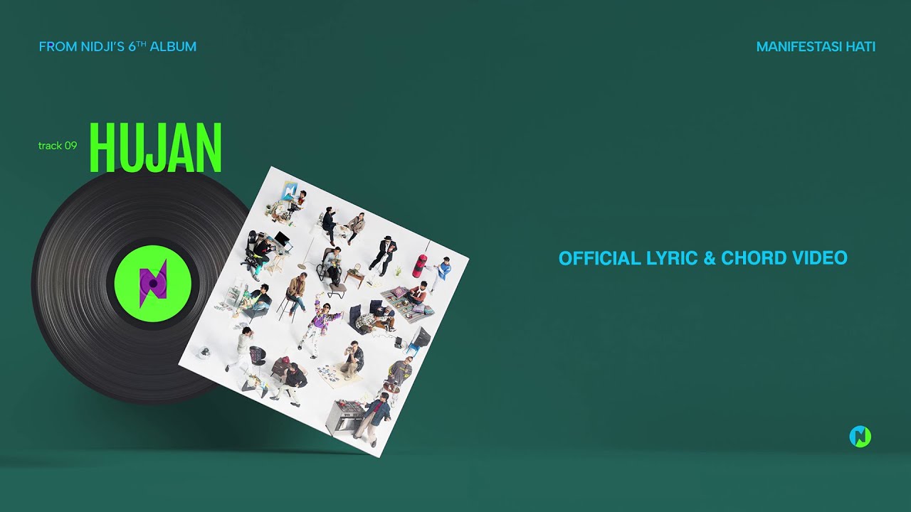 NIDJI - Hujan (Official Lyric & Chord Video) cover art