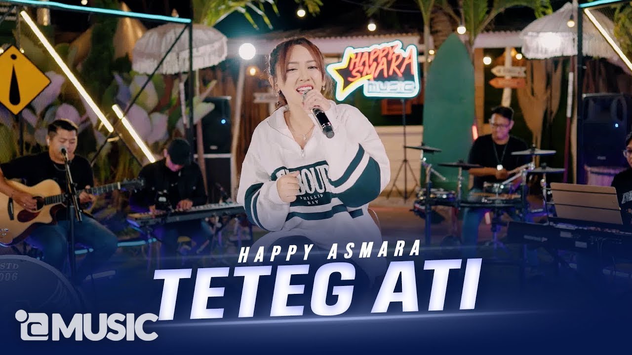HAPPY ASMARA - TETEG ATI (Official Live Music Video) cover art