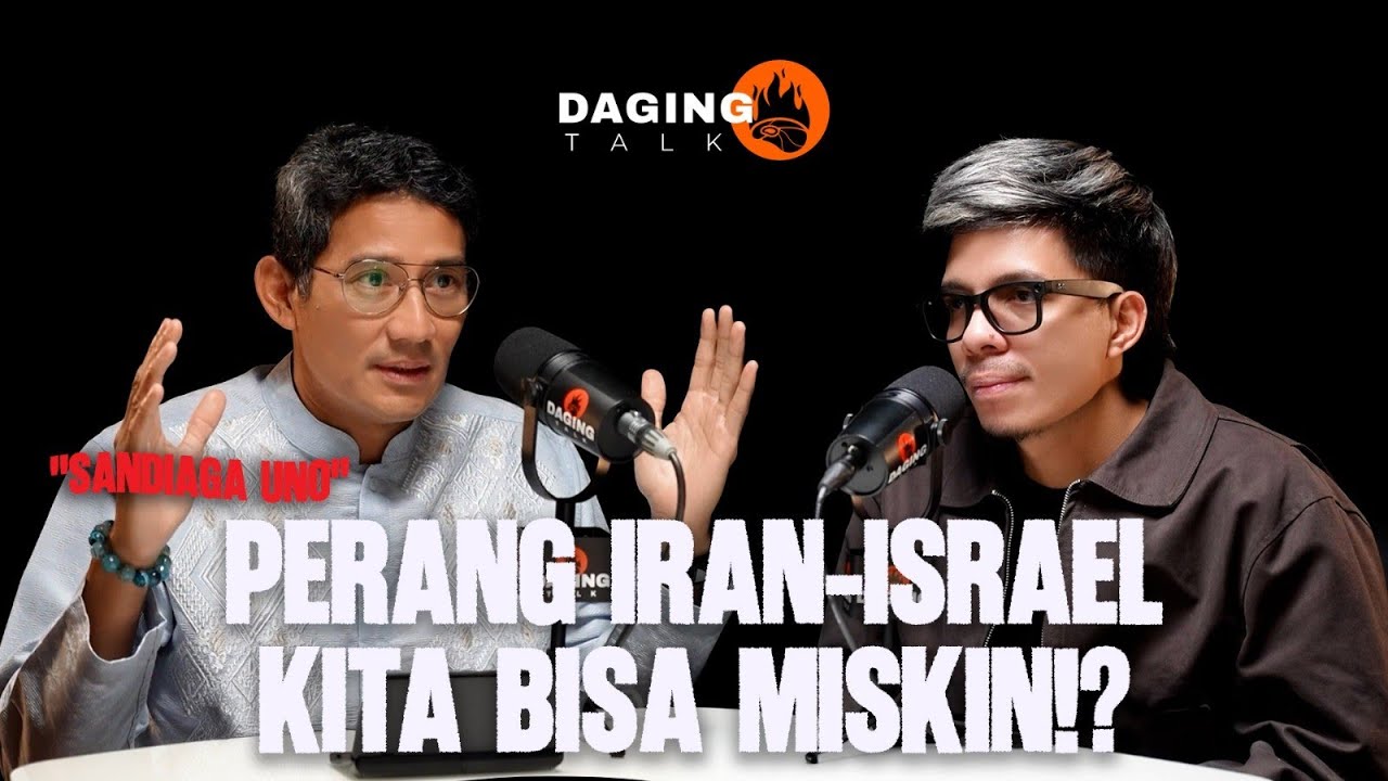Perang Iran–Israel Bisa Bikin Kita Miskin? Sandiaga Uno Buka Dampaknya cover art