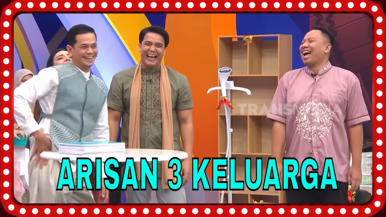 PERSAINGAN 3 KELUARGA: VICKY VS TYAS MIRASIH-TENGKU TEZI VS BILLY-VIKA | MOMEN SERU ARISAN (20/03/26 cover art