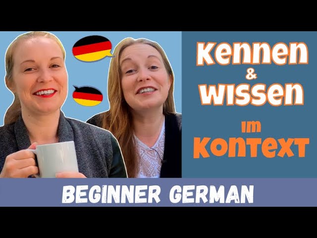KENNEN vs WISSEN in context / Conversation in German│Beginner German cover art
