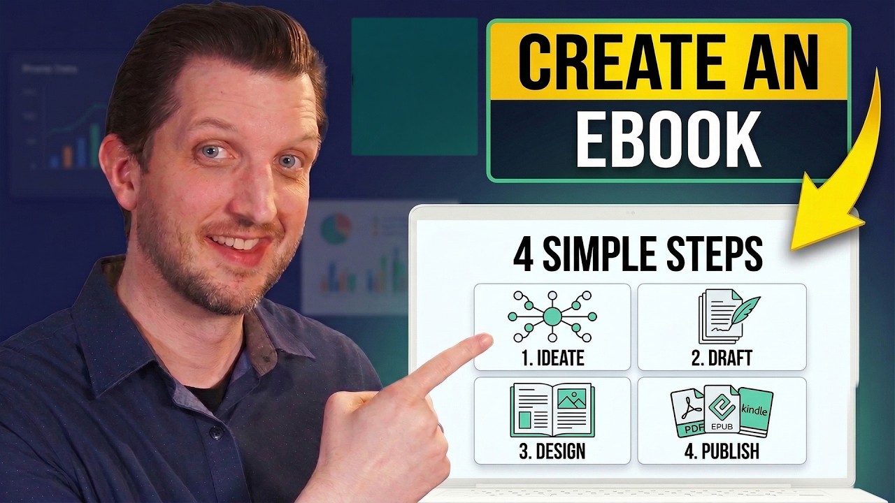 How to Create an eBook (ChatGPT + Canva) cover art