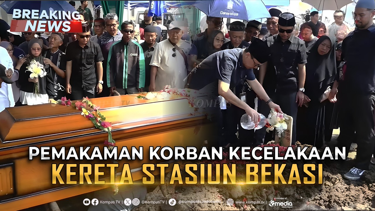 BREAKING NEWS - Pemakaman Korban Kecelakaan Kereta Stasiun Bekasi Timur cover art