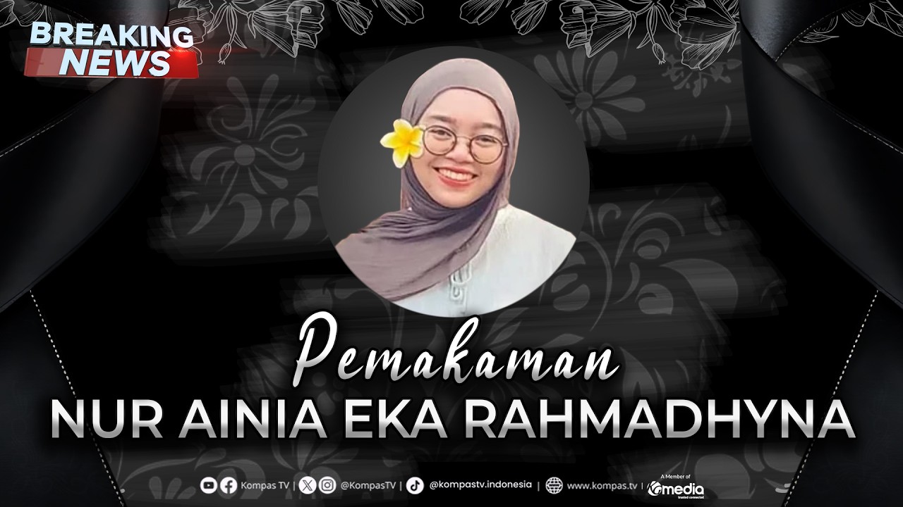 BREAKING NEWS - Pemakaman Karyawan KompasTV Nur Ainia Korban Kecelakaan Kereta di Bekasi cover art