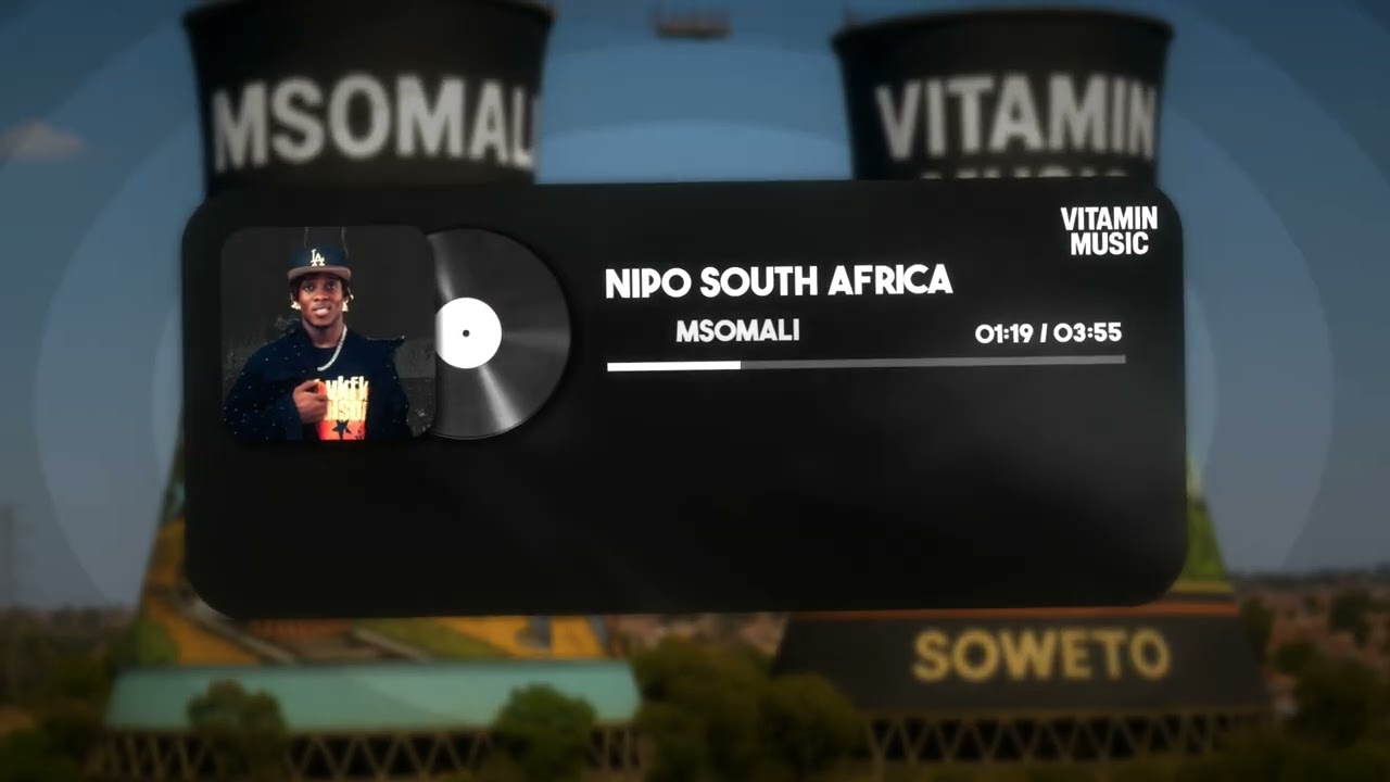 Msomali – Nipo South Africa (Official Lyrics Video) | Vitamin Music EP cover art